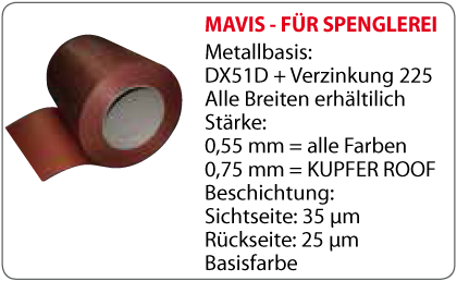 MAVIS - FÜR SPENGLEREI