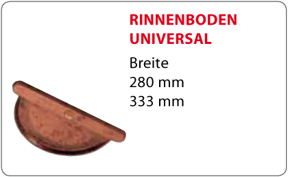 RINNENBODEN UNIVERSAL