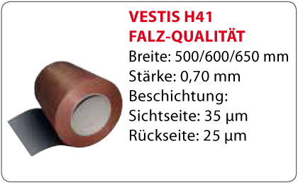 VESTIS H41 FALZ-QUALITÄT