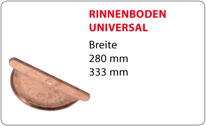 RINNENBODEN UNIVERSAL